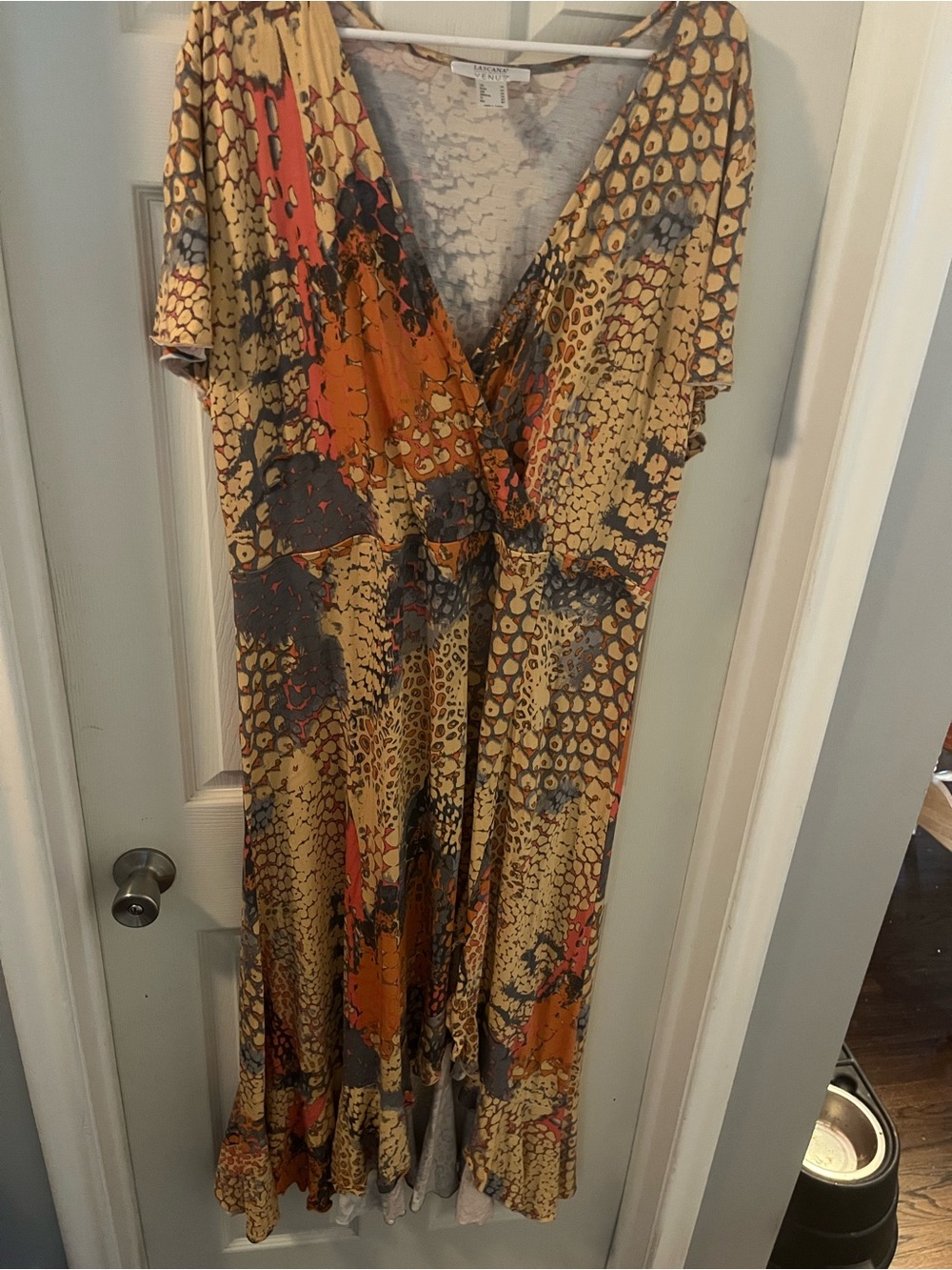 Lascana for Venus 1x Asymmetrical V-Neck Maxi Dress